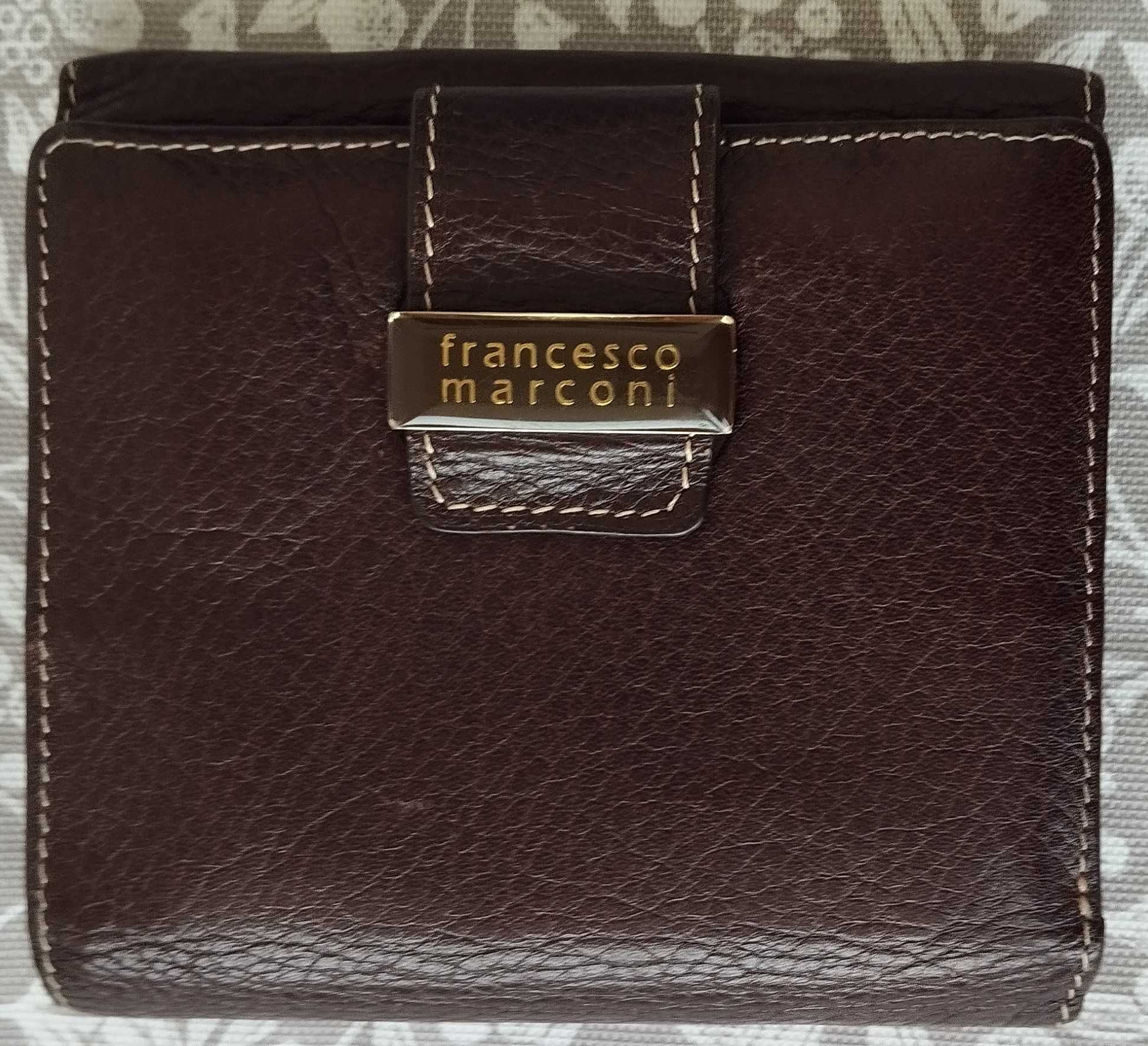 Чоловіче портмоне з натуральної шкіри Francesco Marconi