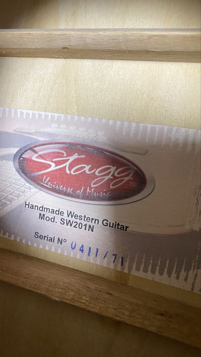 Гітара Stagg (sw201n) western guitar