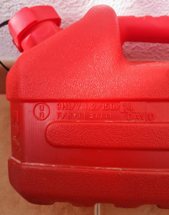 Bidom de transportar combustível