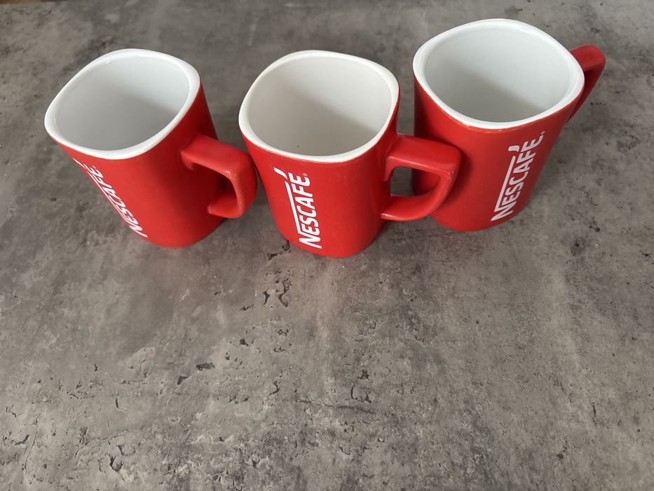 3 x kubki Nescafe