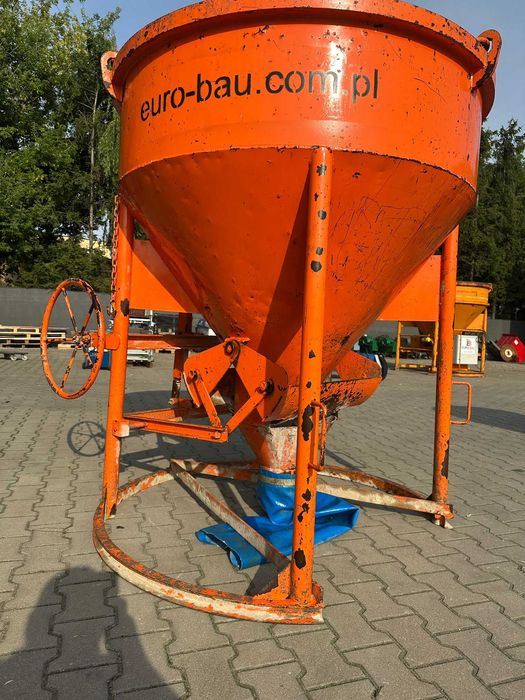 Niemiecki Zbiornik pojemnik dźwigowy EICHINGER 1016KR 1000L Rękaw Nr52
