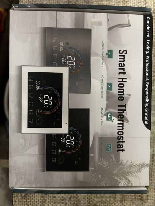 Termostat WIFI sterowanie kotłem gazowym BECA BHT-8000 GCLW