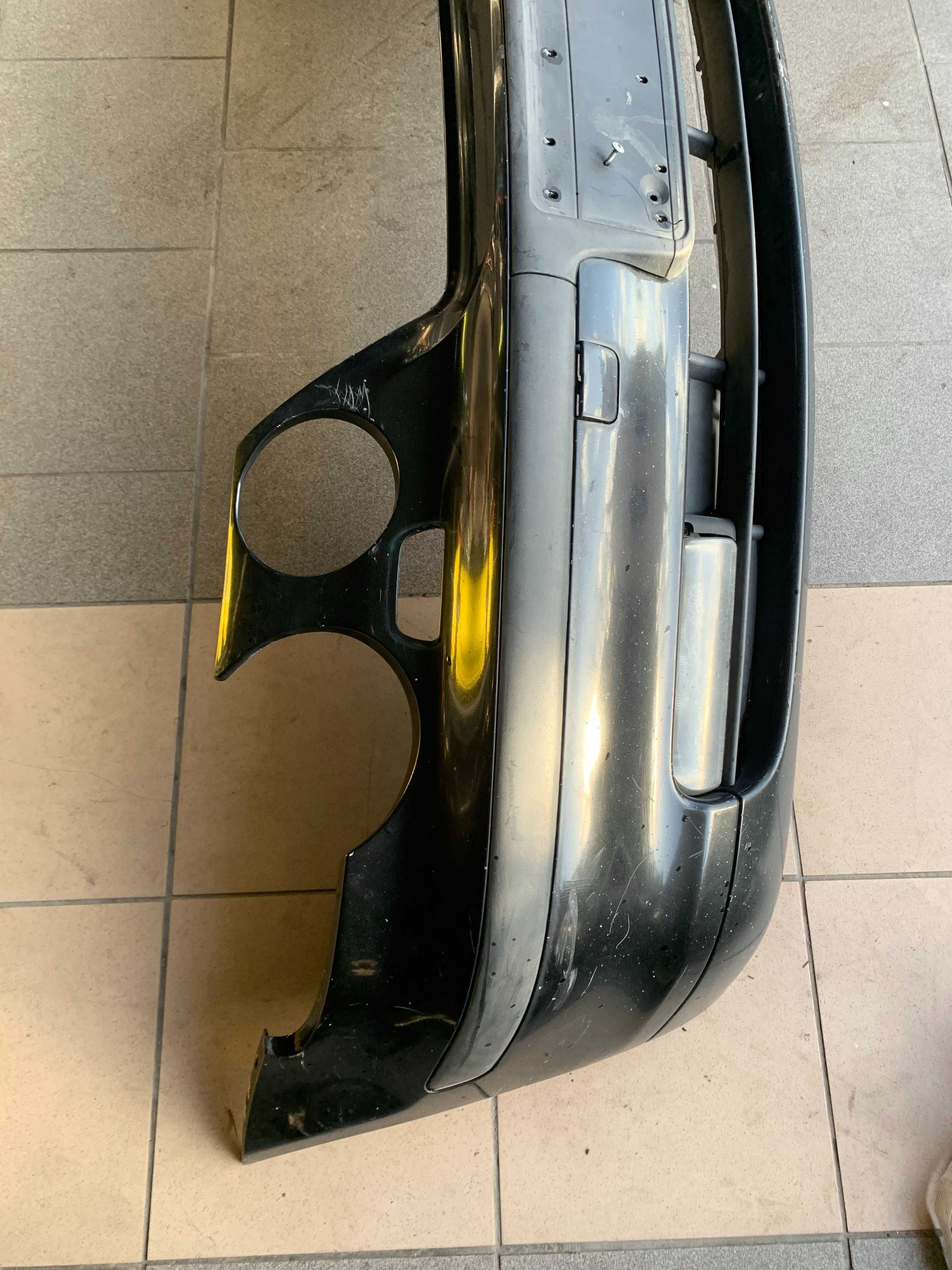 Bmw 3 e46 compakt compact zderzak przód pod xenon czarny