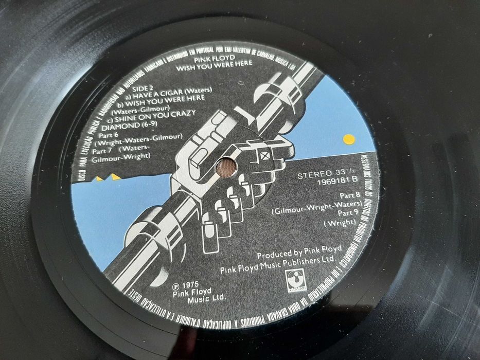 Pink Floyd - Wish You Were Here - Portugal - Vinil LP