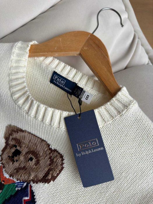 Sweter Polo Ralph Lauren! Kolekcja Misie Bear! Różne modele XS S M L