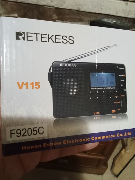 Radio a bateria usb