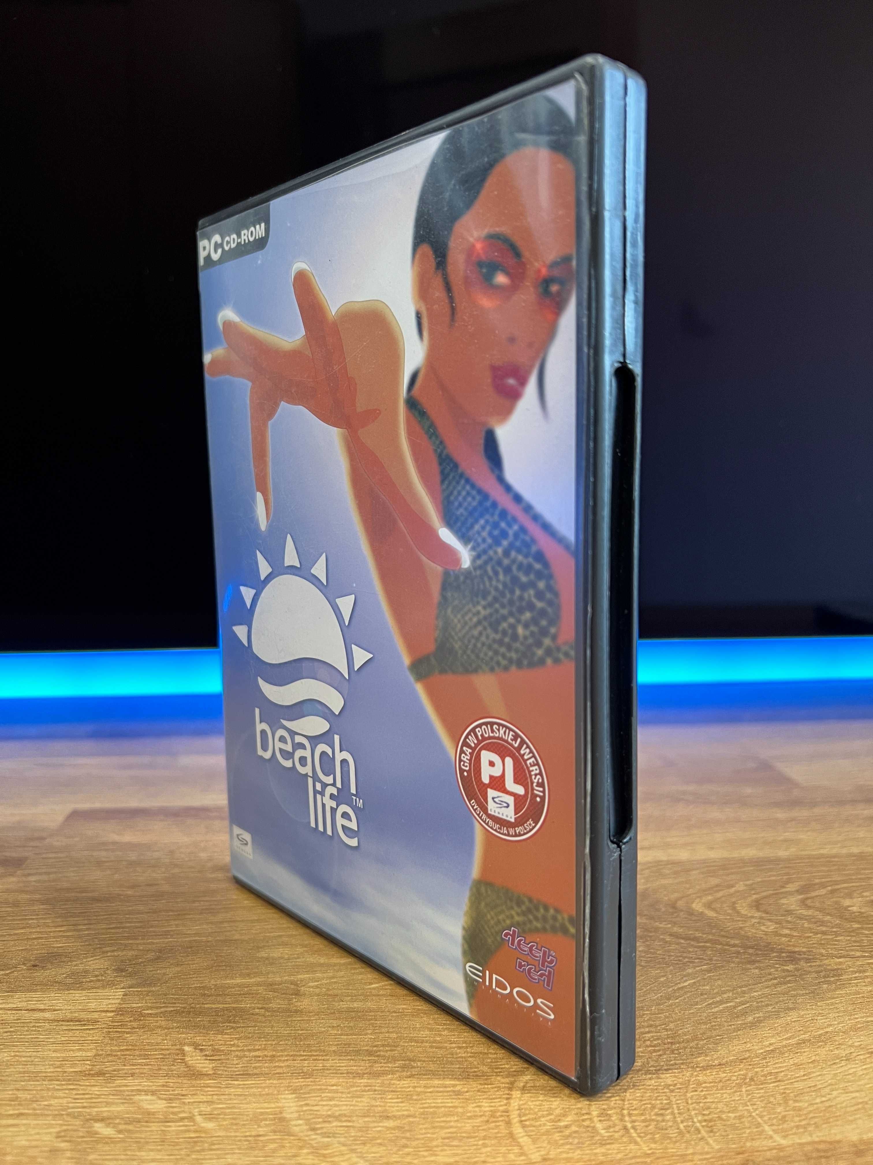 Beach Life gra UNIKAT (PC PL 2002) kompletne premierowe wydanie