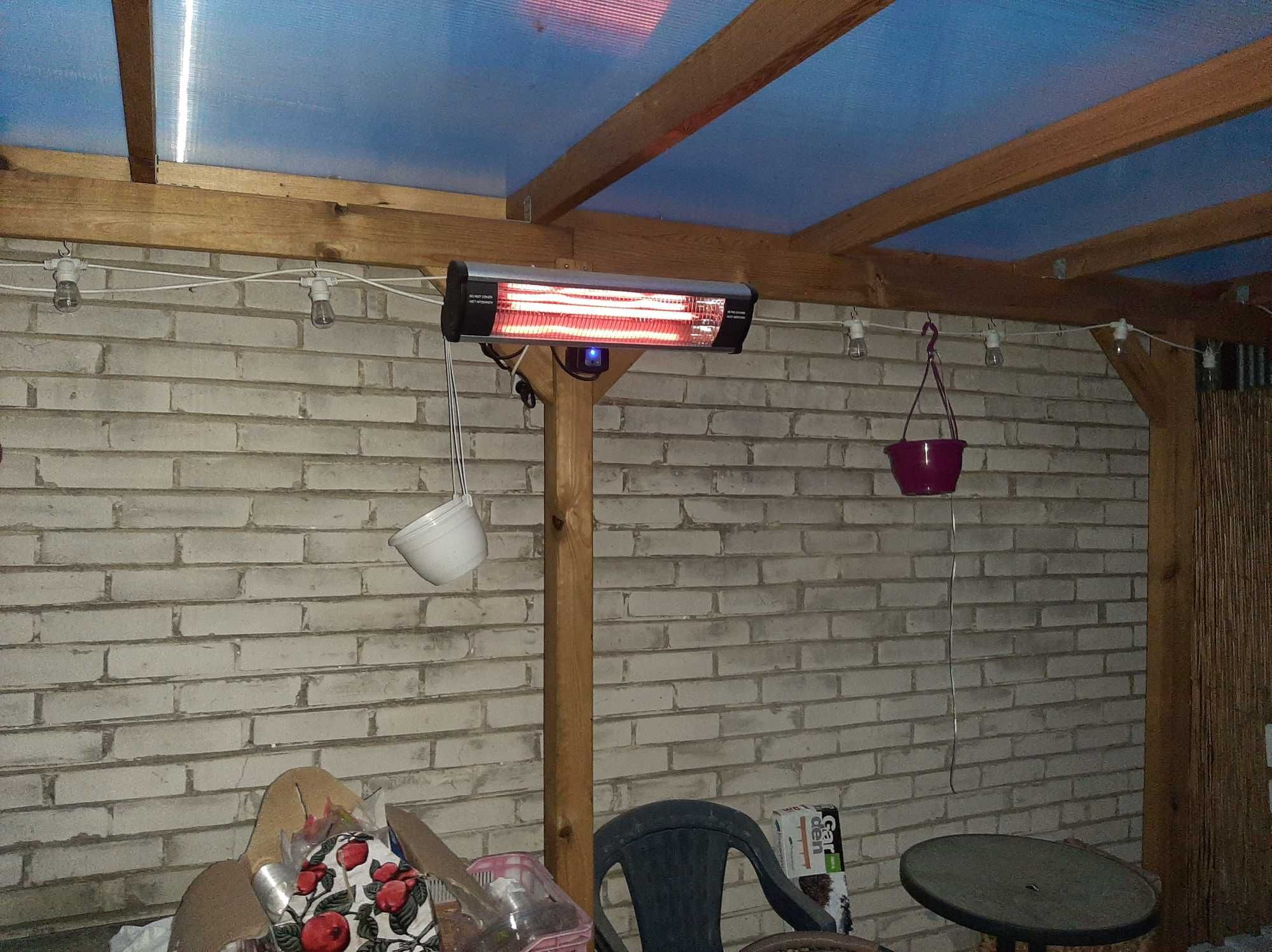 Sunred Promiennik grzewczy wiszący Carbon 1800W