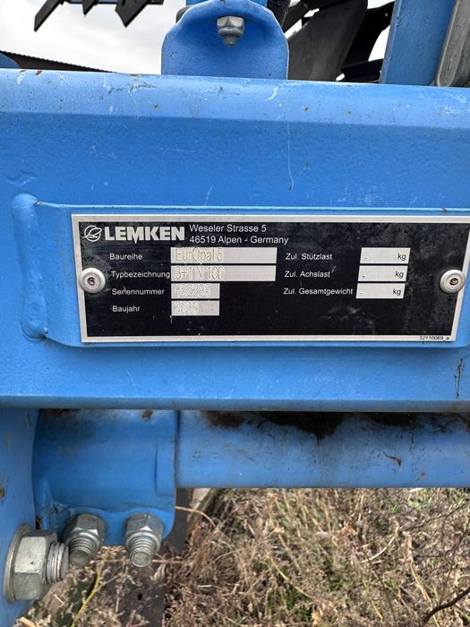 Плуг lemken euroopal 5, 4-х корпусний