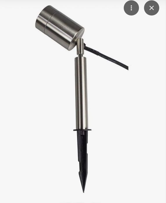 Reflektor ogrodowy Kobi Silver IP44 GU10