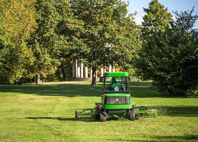 Pole John deere 1905 Kosiarka wrzecionowa Sabo Traktorek Toro Klima