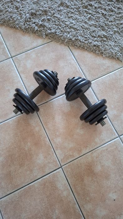 Vendo alteres musculação