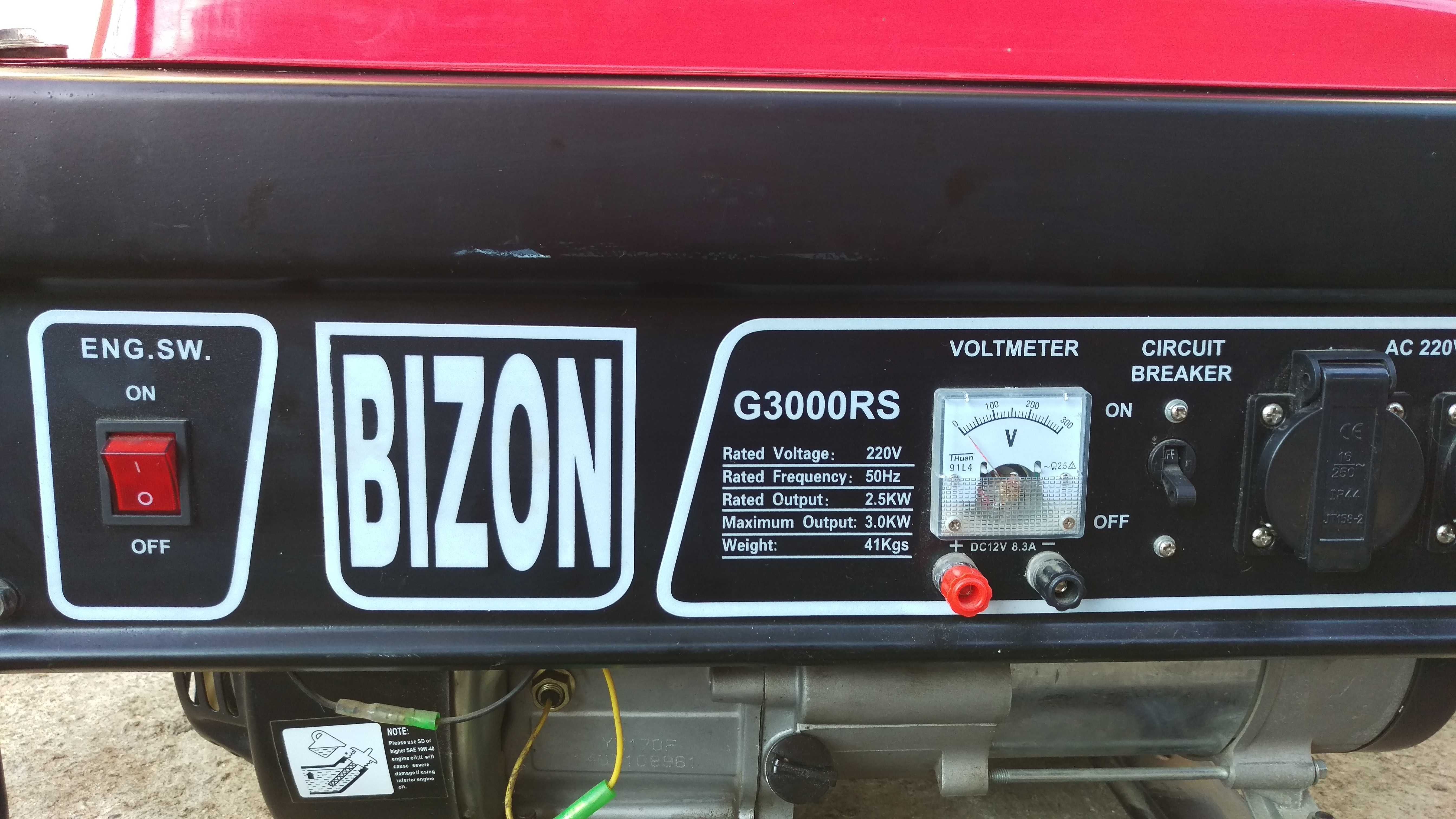 Генератор бензиновий Bizon G3000RS