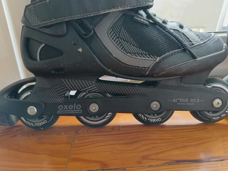 Patins Oxelo Active Fit 3 - Tamanho 45