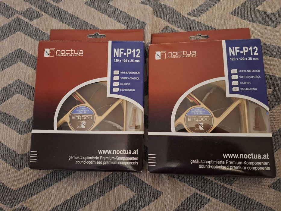 Wentylatory 120mm 3 pin 11 sztuk