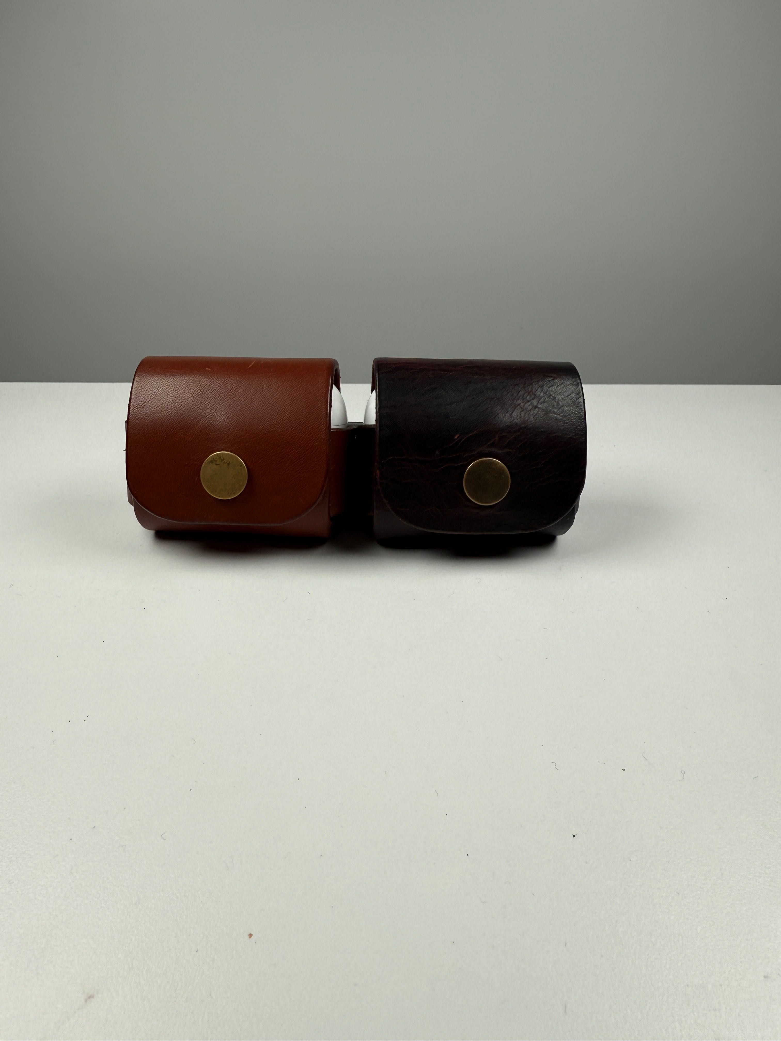 Caixa para AirPods Pro com couro