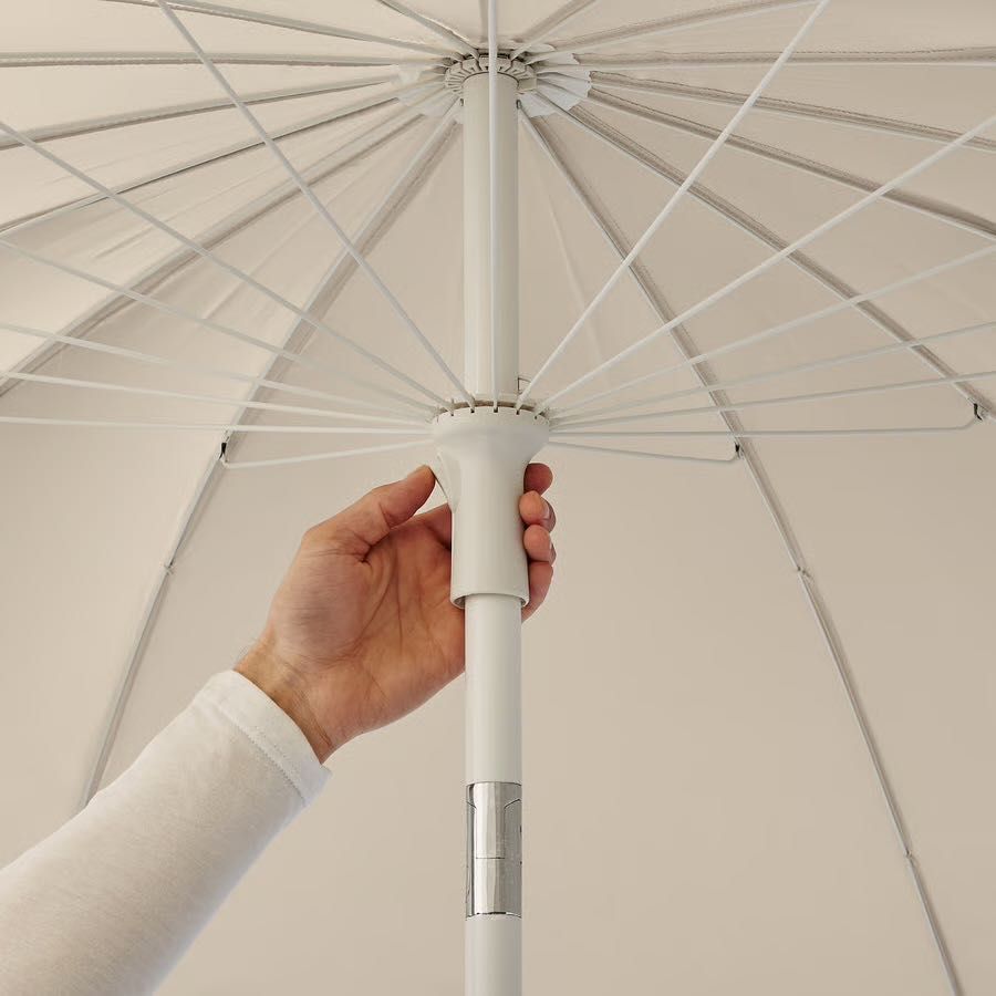 SAMSÖ
Parasol, z nachyleniem/beżowy, 200 cm