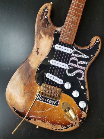 Fender Stratocaster SRV  Stevie Ray Vaughan tribute relic