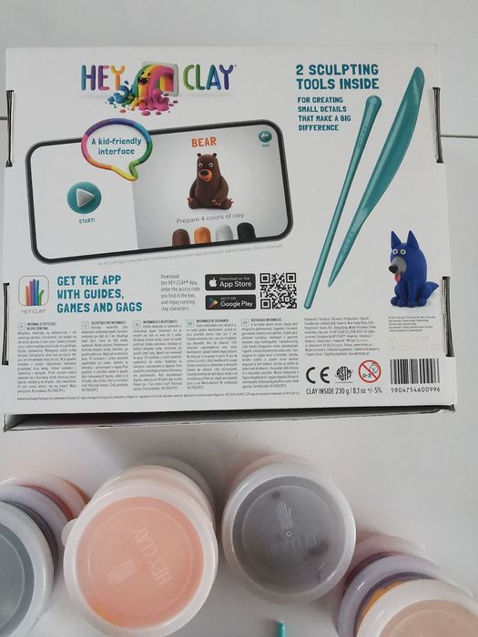 Hey clay forest animals