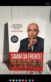 Livro "Saiam da Frente" de Camilo Lourenço