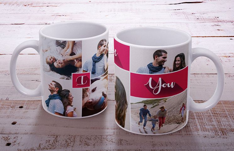 Canecas com fotografias