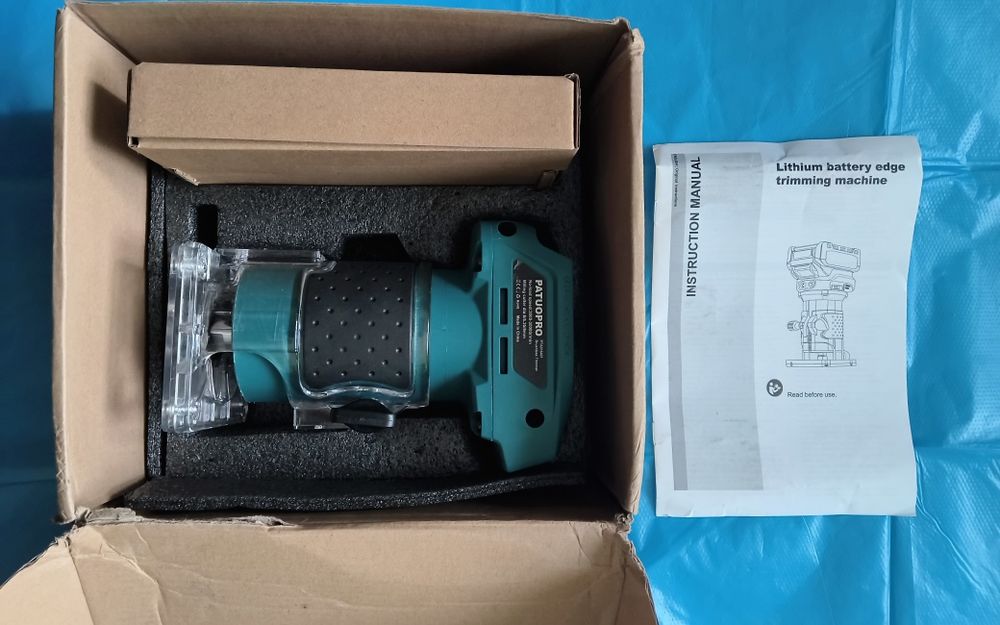 Фрезер кромковий акумуляторний PATUOPRO