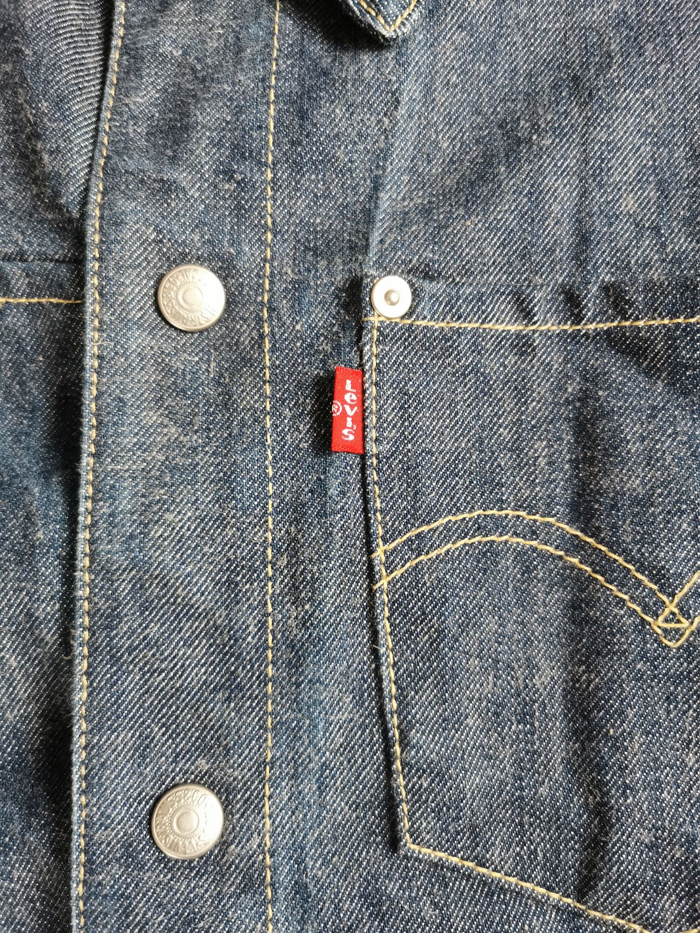 Denim Levis kurtka, katana, koszula męska levis  rozmiar s