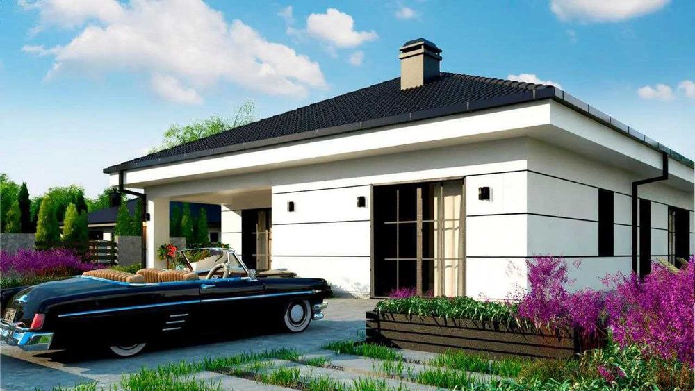 Проєкт будинку НЕДОРОГО. Послуги архітектора. Планування