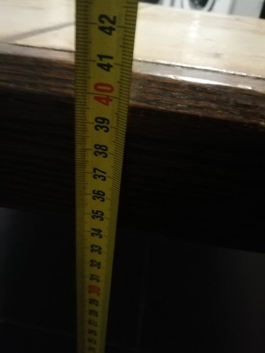 Mesa de centro rústica