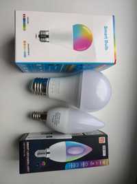 Лампа з WiFi 9-12-15ватт, Е27, E14 світлодіодна Tuya