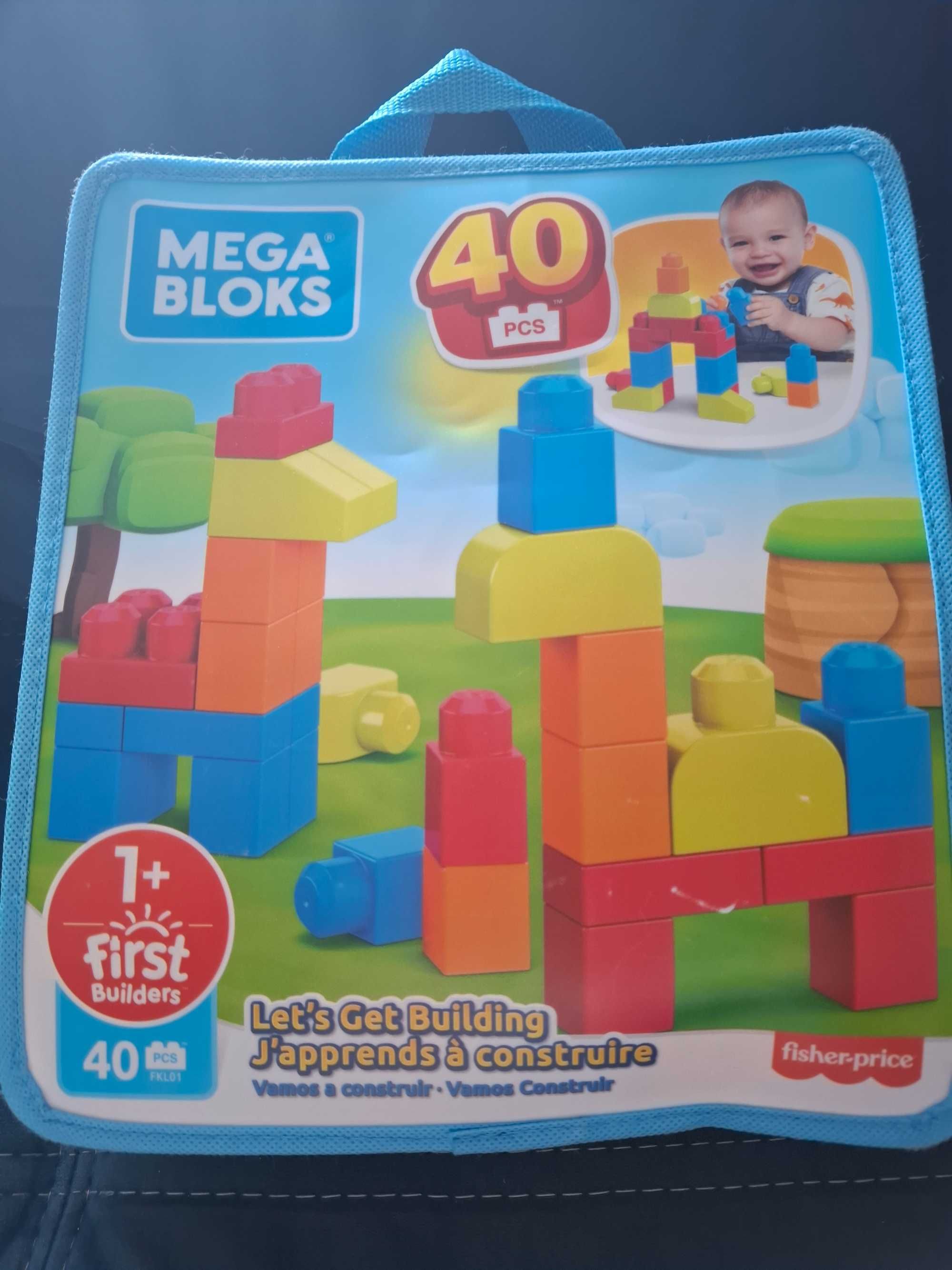 Klocki Fisher Price MEGA BLOCKS 40 elementów
