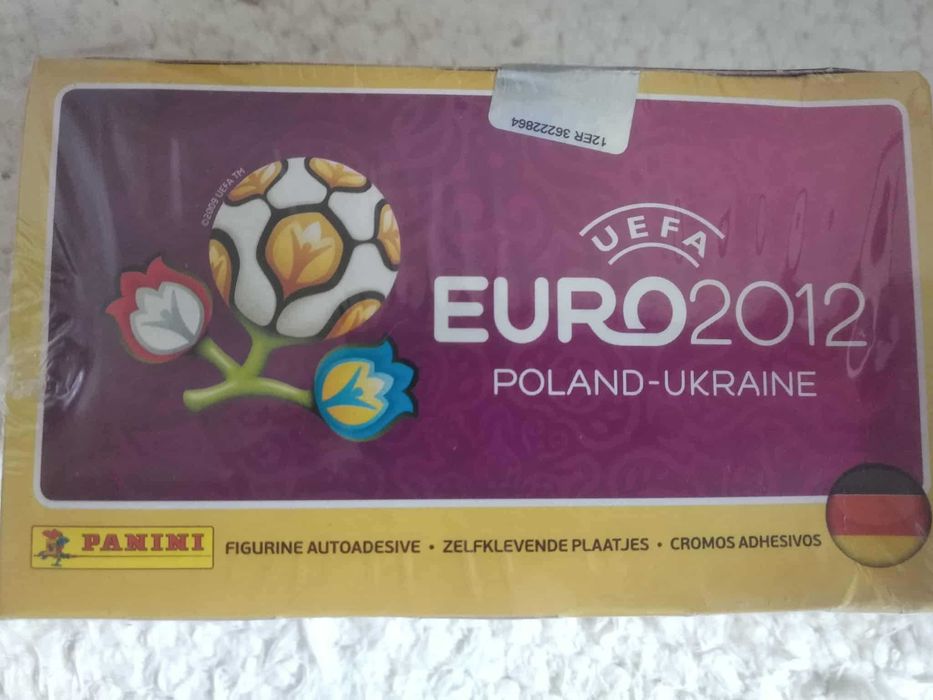Caixa 100 saquetas EURO 2012
