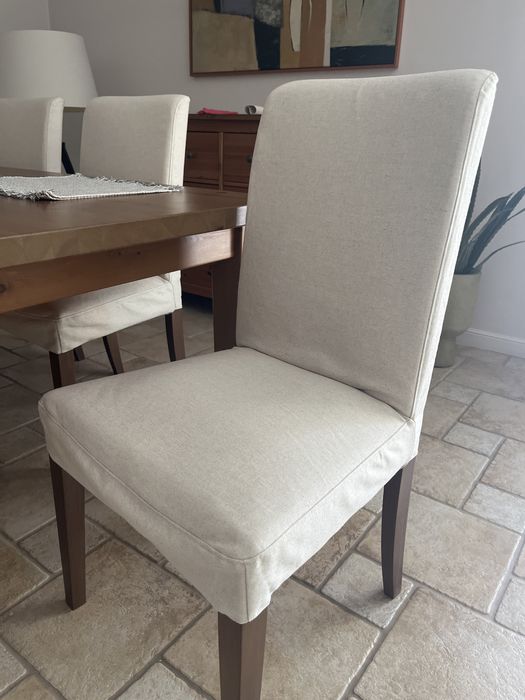 Krzesła tapicerowane ikea 6 sztuk