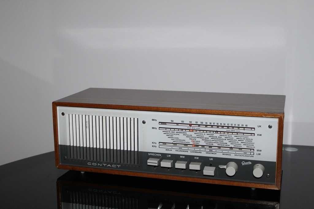 GRAETZ CONTACT 1306 radio audiofilskie retro klasyk vintage Wysyłka