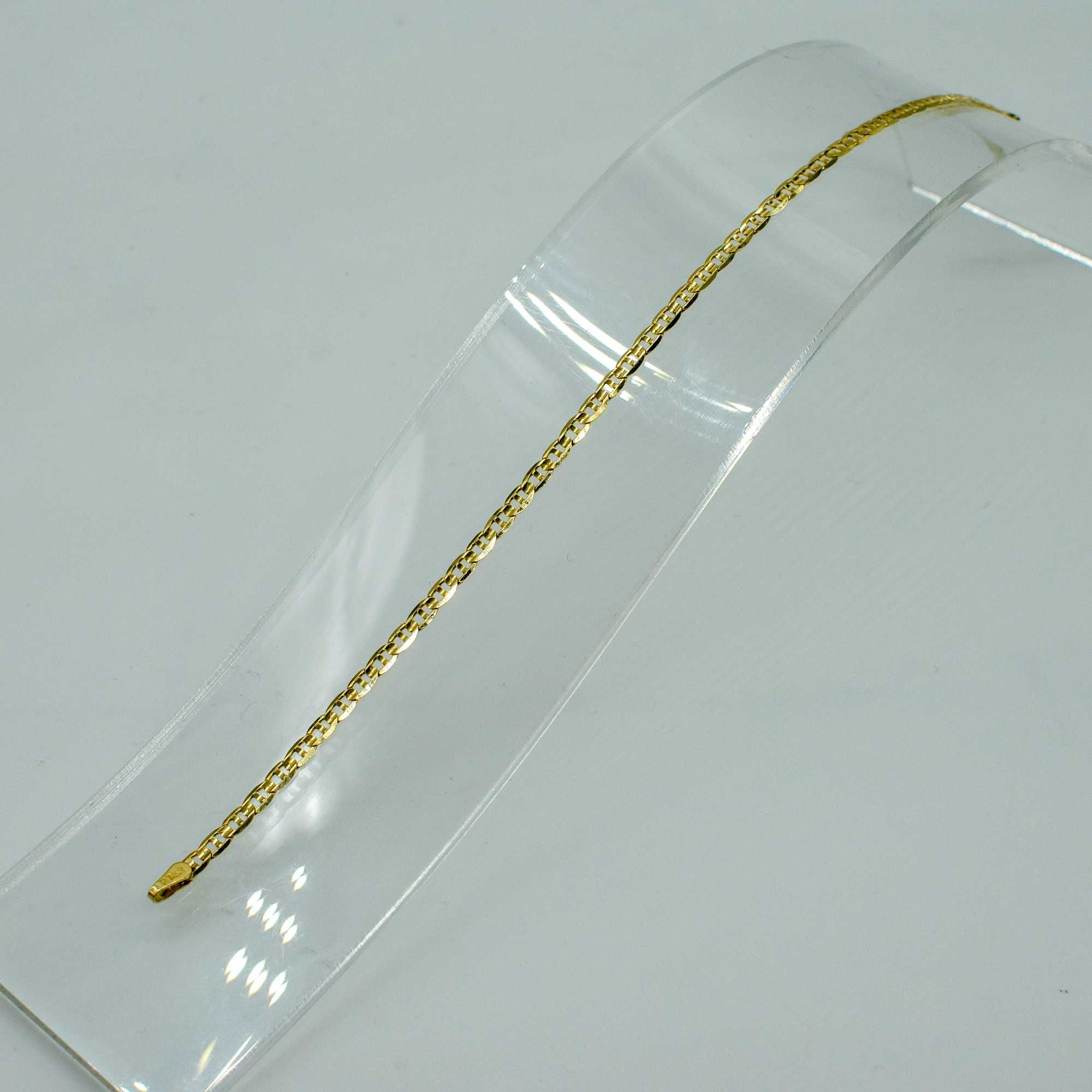 Złota bransoletka 585 2,13gram 18,5cm Gucci Nowa PEŁNA WYSYŁKA GRATIS