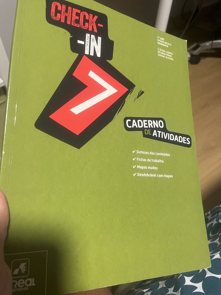 Cadernos de fichas 7ºano completamente NOVOS