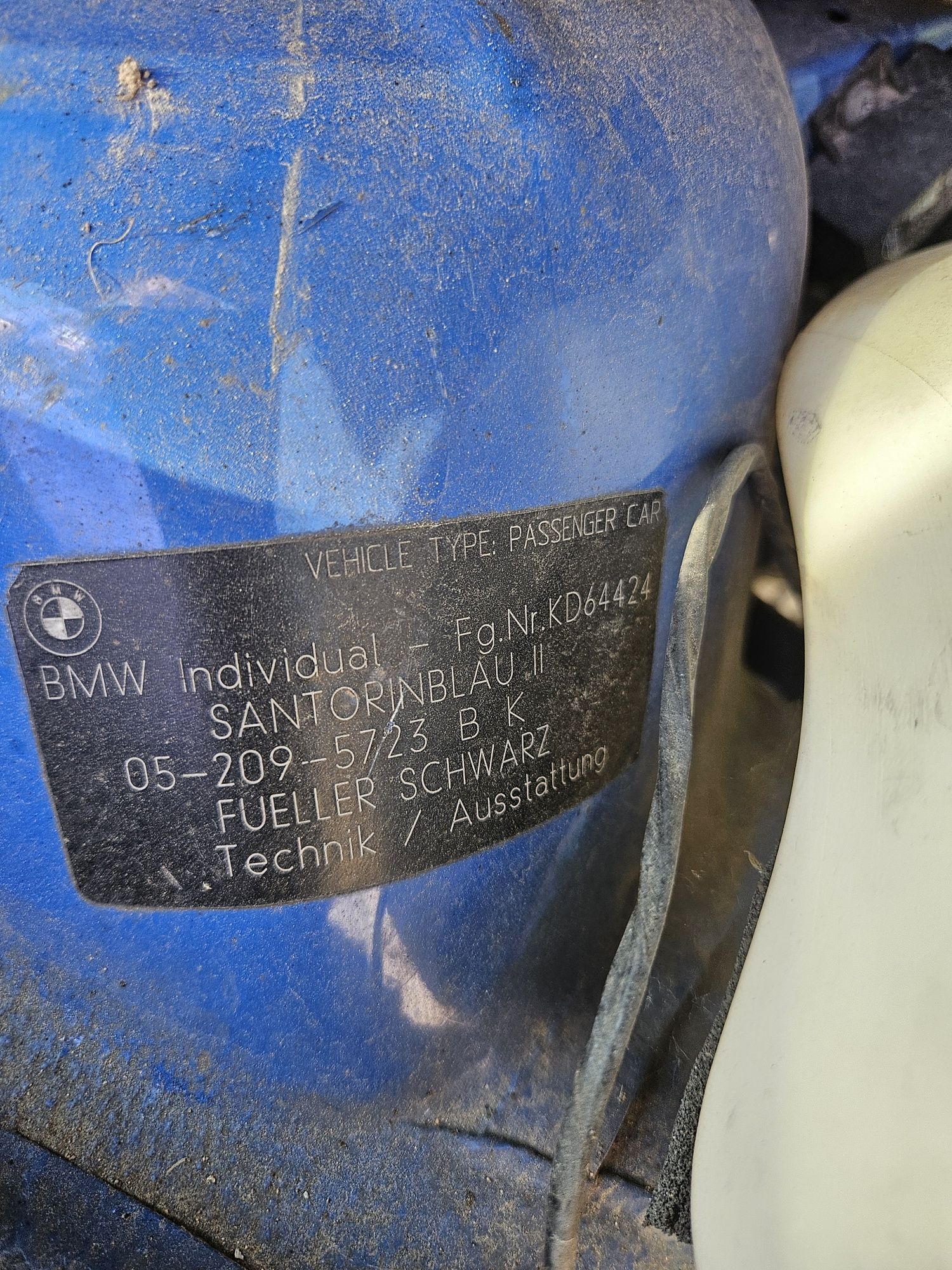 santorinblau 2 e36 kompot compact  klapa bagaznika