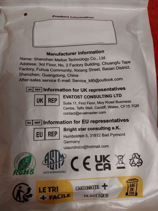 Адаптер живлення з європейською вилкою 100-240В