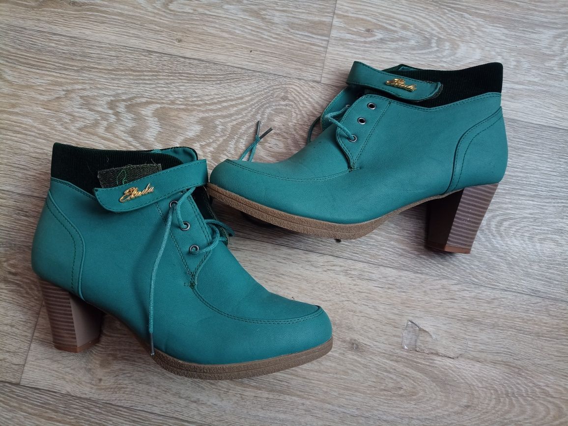 Botki 40 zielone