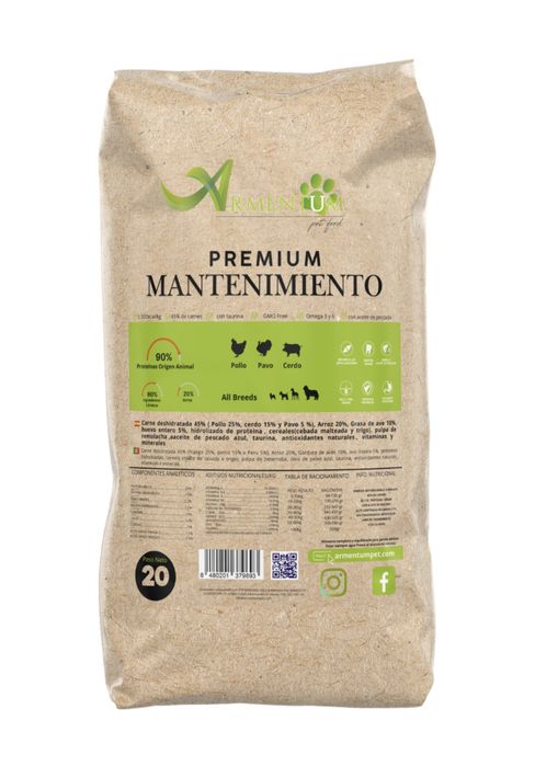 Ração Premium para cães || 20kg