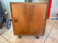 Szafka Nocna Vintage Drewno Lata 60' te