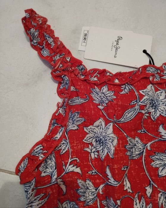 Macacão Vermelho Novo da Pepe Jeans