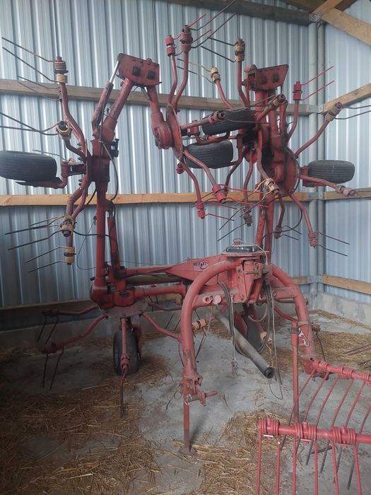 Przegrabiarka i zgrabiarka