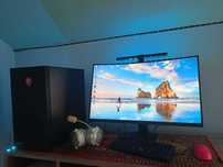 Komputer gamingowy Monitor 180hz klawiatura Myszka Logitech Superlight