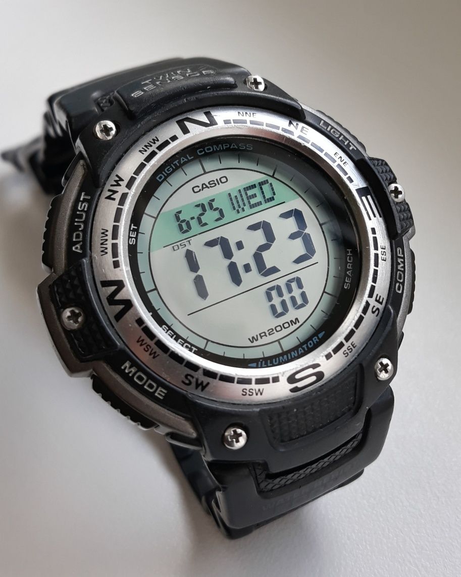 Zegarek męski CASIO SGW-100 Twin Sensor