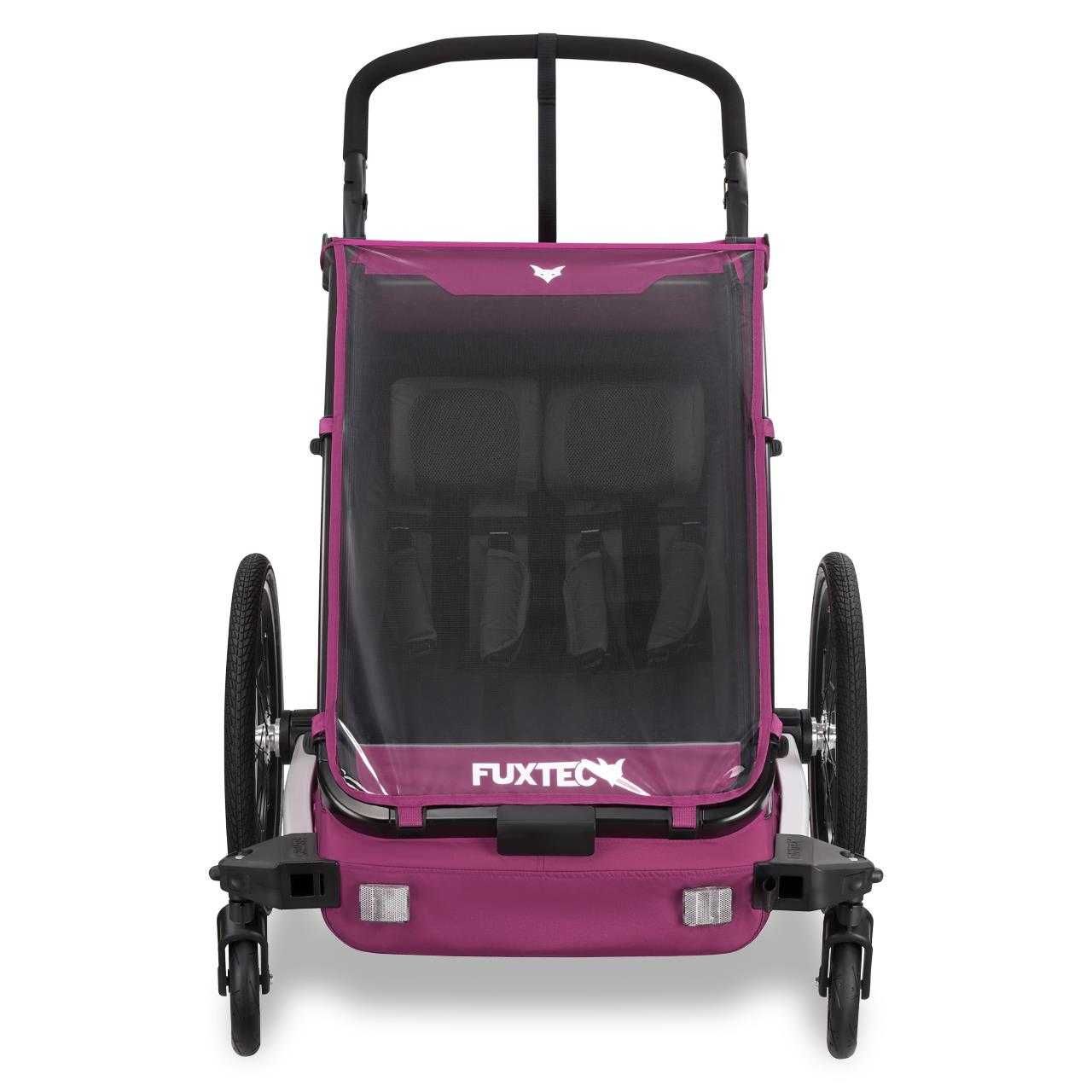 Przyczepka rowerowa FUXTEC FX-FA1-SET z kółkiem jogger
