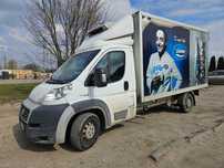 Fiat Ducato Izoterma, chłodnia, na ramie, 2.3 130km, rozstaw osi 4035