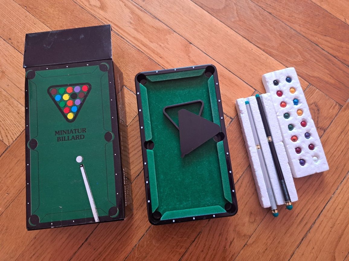 Mini bilard miniatur billard clavis miniaturowy