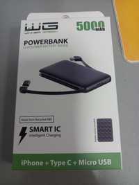 Powerbank WG 5000 MAH WG.C iphone Microsoft type-c