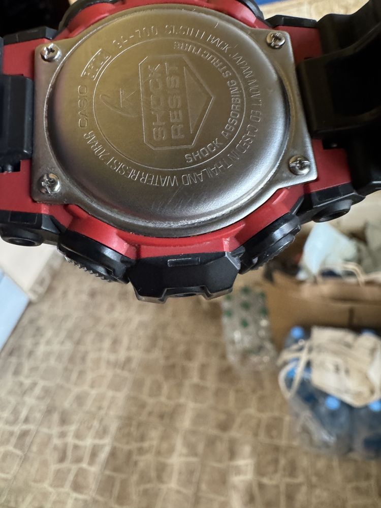 Casio GA-700 meski zegarek pelna dokumentacja pudelko puszka